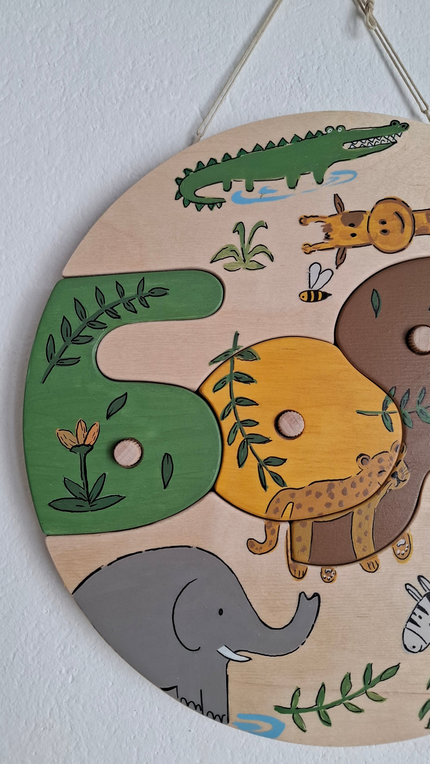 1 Име- пъзел в кръг