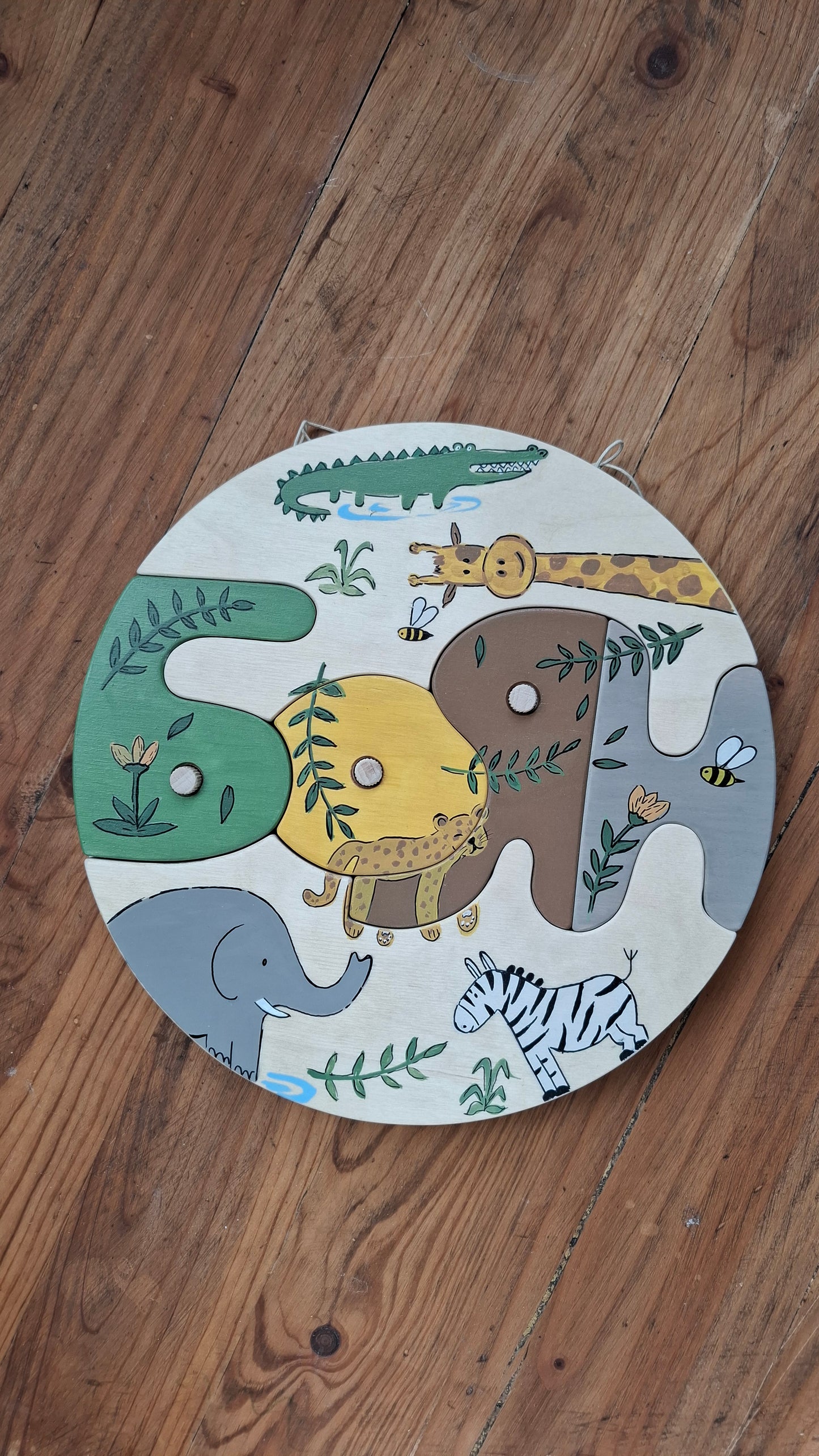 1 Име- пъзел в кръг