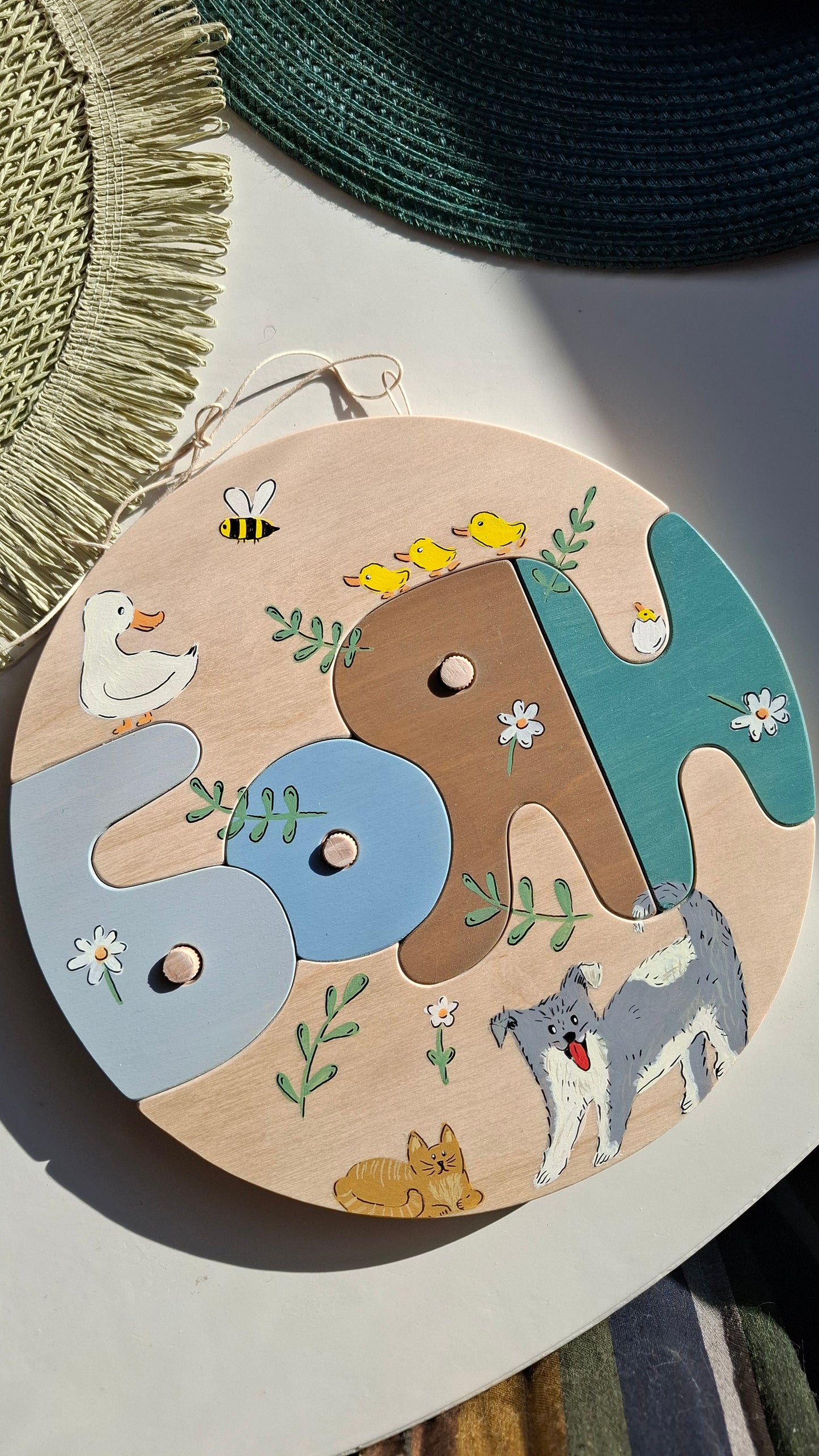 1 Име- пъзел в кръг