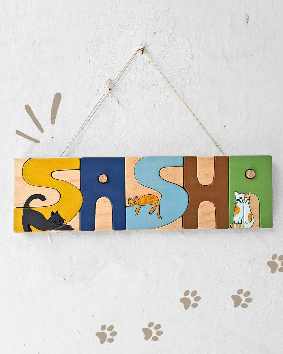 Име- пъзел Приказка - с индивидуална рисунка