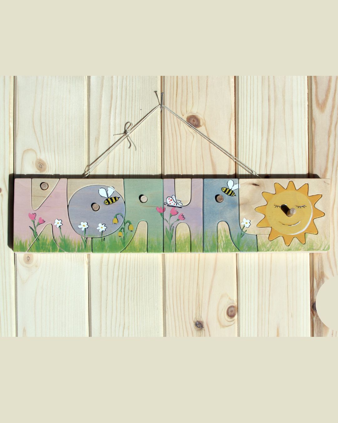 Име- пъзел Приказка - с индивидуална рисунка