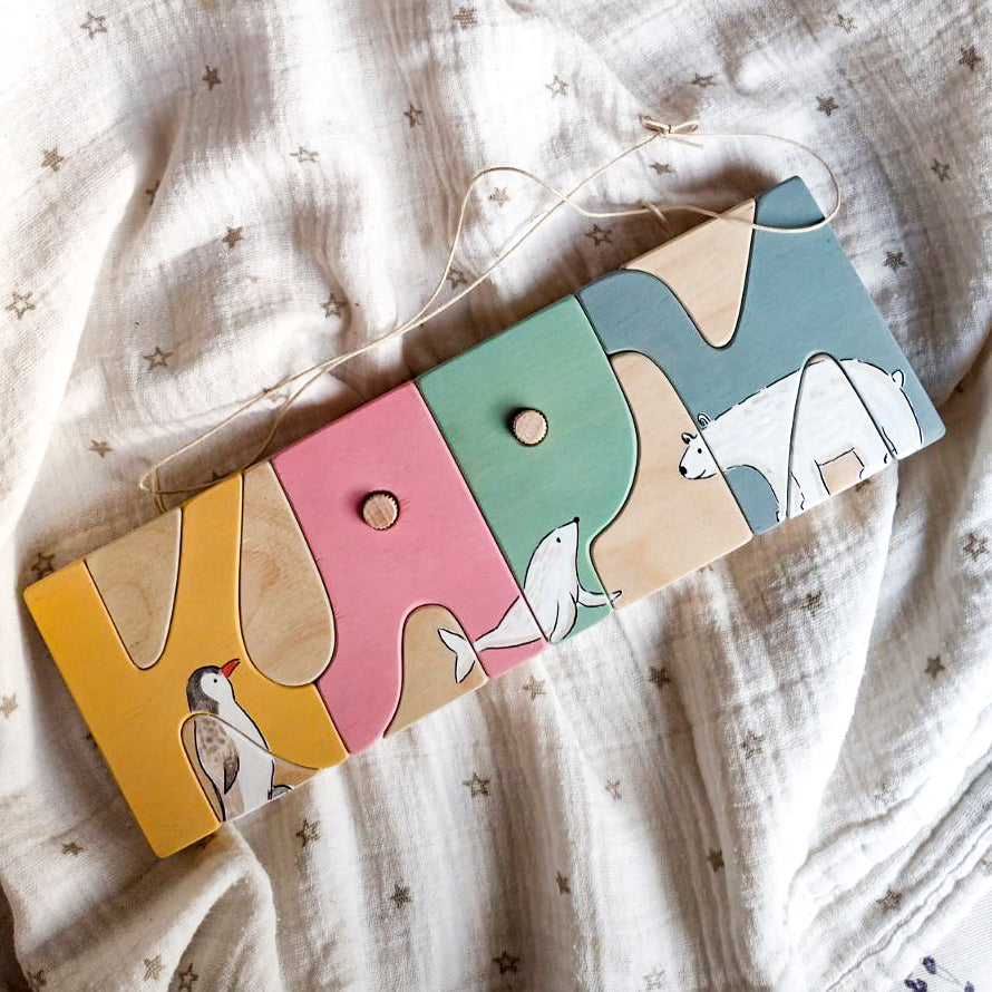 Име- пъзел Приказка - с индивидуална рисунка